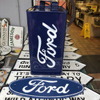 Ford Oil Can And Cast Iron Sign