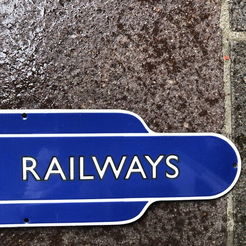 British Railways Enamel Sign