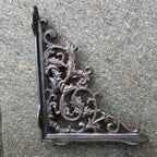 Cast Iron Wall Brackets Pair