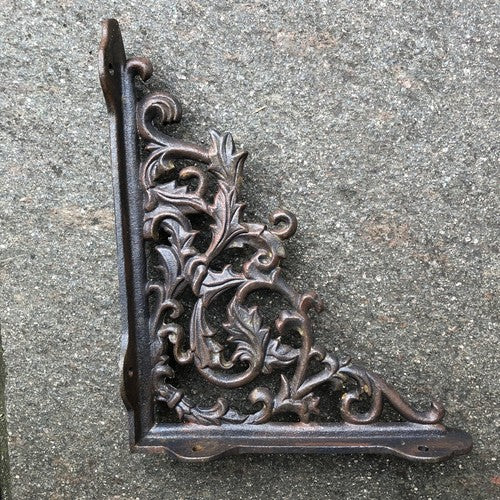 Cast Iron Wall Brackets Pair