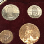 Official Queen Elizabeth Farthing To Crown Proof Set