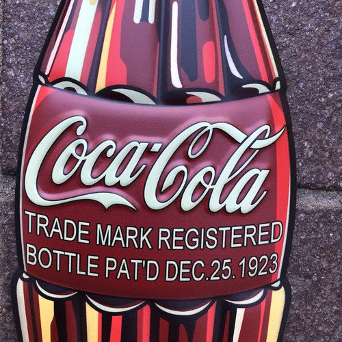 Coca- Cola Fantastic New Design Metal Sign