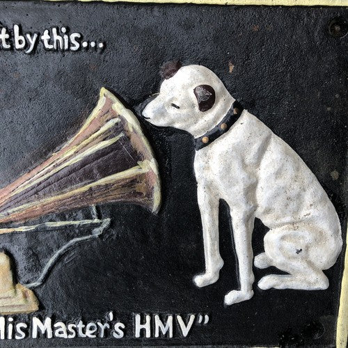 His Masters Voice You Know It By This Cast Iron Sign