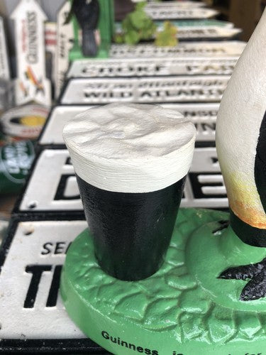 Guinness Toucan Cast Iron Lamp & Shade