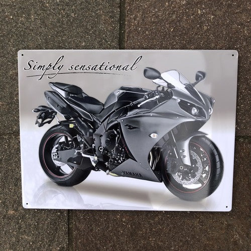 Yamaha Metal Sign