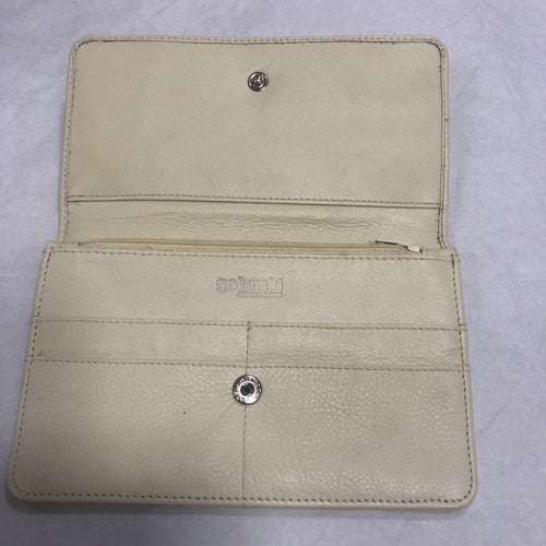 Golunski Cream Leather Wallet