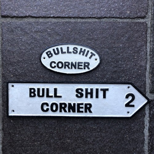 Bull Signs Cast Iron