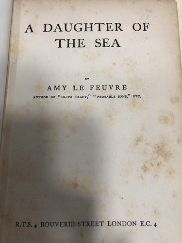 Amy Le Feuvre A Daughter Of The Sea