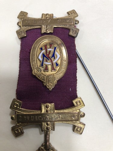 Royal Order Of Buffaloes Gilt And Enamel Medal
