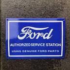 Ford Enamel Sign New Design