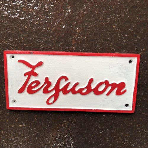 Ferguson Cast Iron Sign See All Photos
