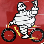 Michelin Cycling Enamel Sign