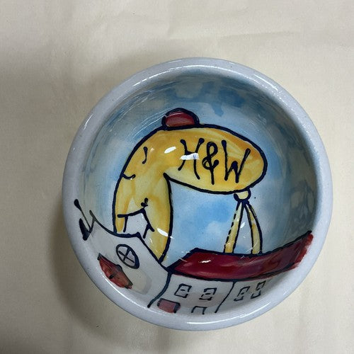 Harland & Wolf Baked In Belfast Handpainted Bowl