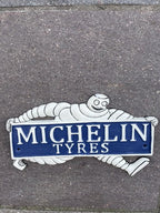Michelin Tyres Cast Iron Sign