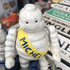 Michelin Man With Passenger In Side Car Cast Iron
