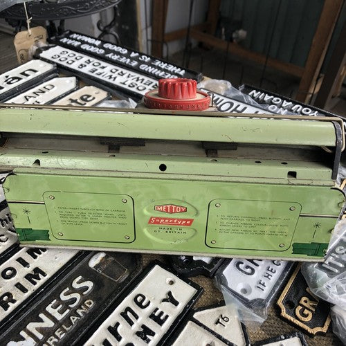Mettoy Supertype Vintage Tin Plate Pre Owned