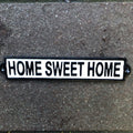 Home Sweet Home Cast Iron Sign