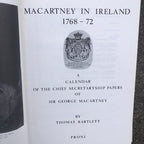 Macartney In Ireland 1768- 72 By P.R.O.N.I.