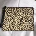 paul costelloe Zipped Handle Leather Animal Print Bag