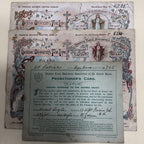 Abstinence Association Of The Sacred Heart Temperance Certificates Overseas Post