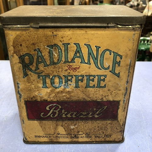 Radiance Brazil Toffee Very Rare Vintage Tin