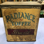Radiance Brazil Toffee Very Rare Vintage Tin