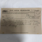 Post Office Telegraph Forms Seven Edwardian (1903)