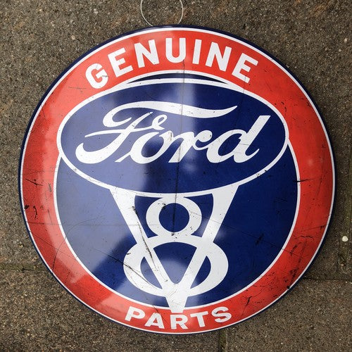 Ford Parts Domed Sign