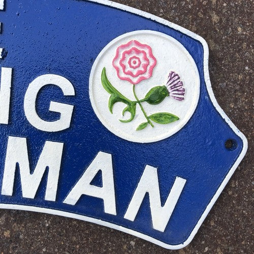 Flying Scotsman Cast Iron Sign