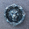 Door Knocker Lion Cast Iron