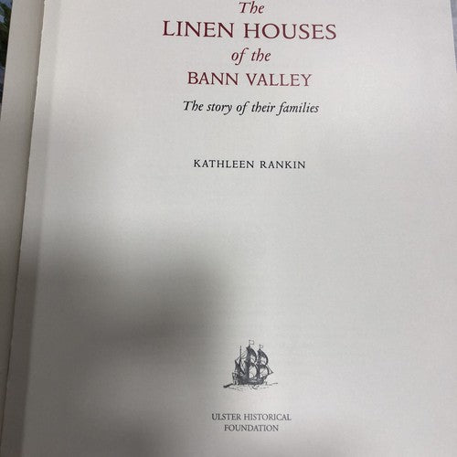 The Linen Houses Of The Ban Valley By Kathleen Rankin