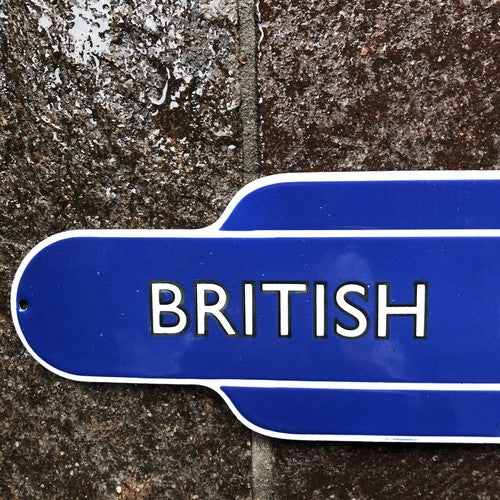 British Railways Enamel Sign