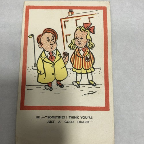 Comic Postcards By Holywoodâs Own Rowel Friers Set:7