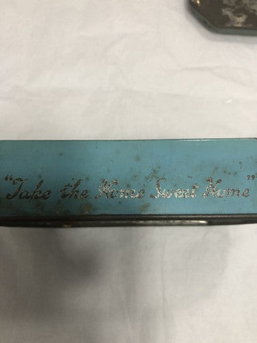 Blue Bird Toffee Vintage Tin