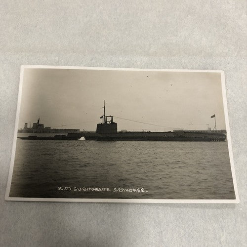 British Submarine Real Photograph Post Cards