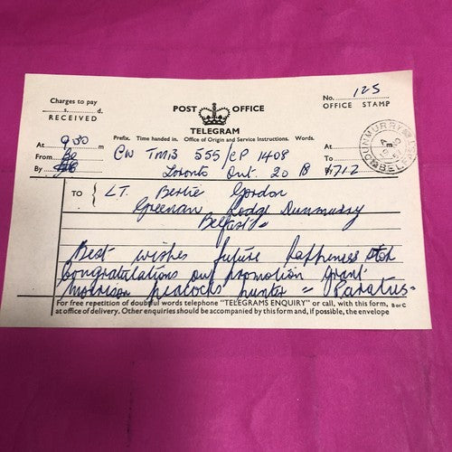 Luxury Greetings Telegrams & Standard Telegrams 1957