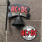 AC/DC Sign & Bell Cast Iron