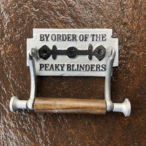 Peaky Blinders Cast Iron Toilet Roll Holder