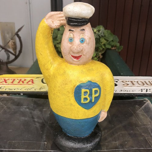 Shell & BP Man Cast Iron Money boxes