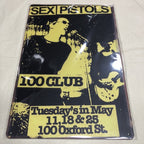 Sex Pistols Tin Sign