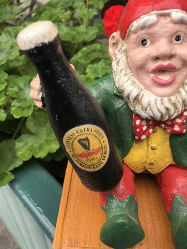 Guinness Leprechaun Great Day For A Guinness Cast Iron