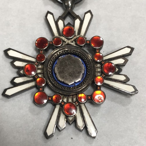 Japanese Order Of The Sacred Treasure Medal Cased