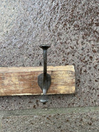 Distressed Vintage 3 Hook Wall Rack No 3