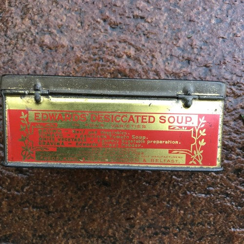 Edwards Desiccated Soup Vintage Tin