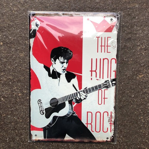 Elvis Metal Sign