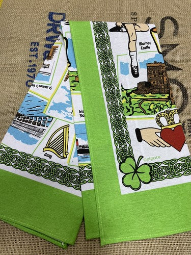 Tea Towel Around Ireland