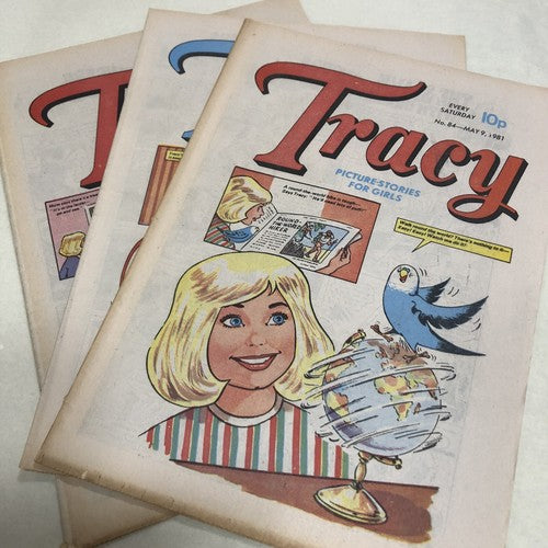 Tracy Comic Bundle Of 3