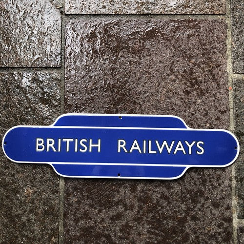 British Railways Enamel Sign