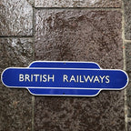 British Railways Enamel Sign