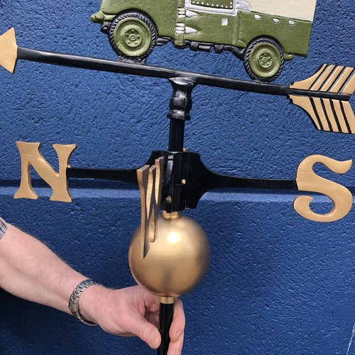 Land Rover Weather Vane Cast Iron Fantastic Quality ð